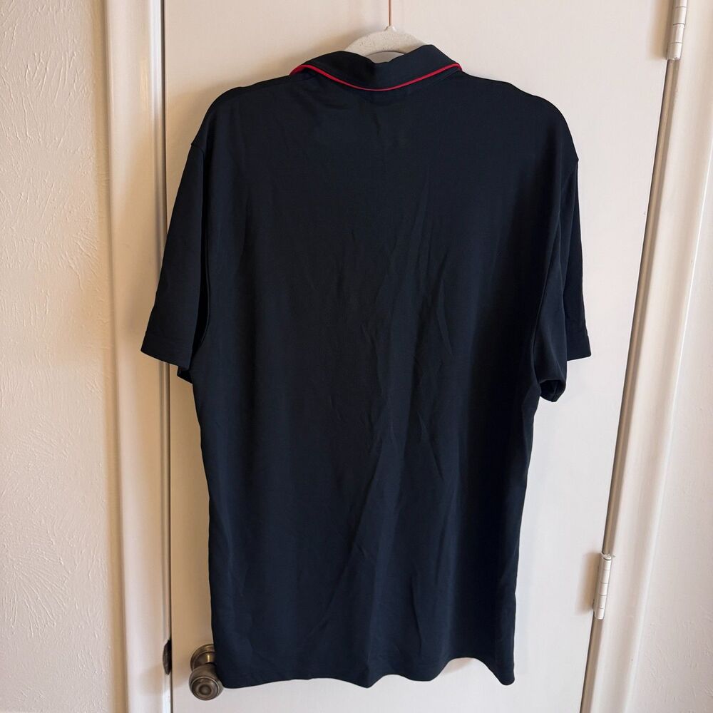 Mens Texas Tech University Under Armour Black/Red/White Performance Polo Sz Med - Picture 4 of 4